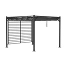 10 x 9FT Outdoor Pergola with Canopy