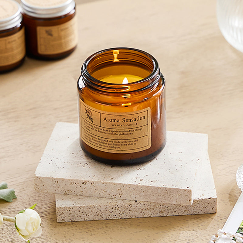 Lifeideas 3Pcs Natural Soy Wax Scented Candle Set