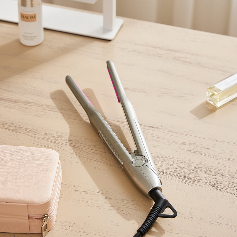 Livingandhome Professional 2 in 1 Straightener and Curler