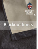 Chenille Blackout Taped Curtains Charcoal