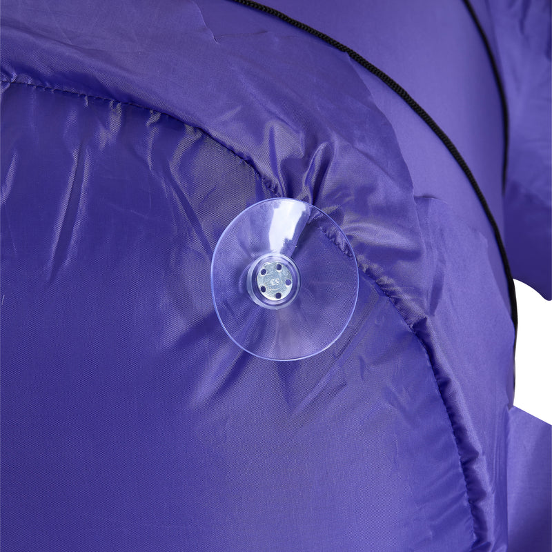 Lifeideas 4ft Halloween Inflatable Witch Decoration with Built-in LED Lights