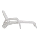 Breeins Outdoor Folding Lounge Chair Recliner With Wheels