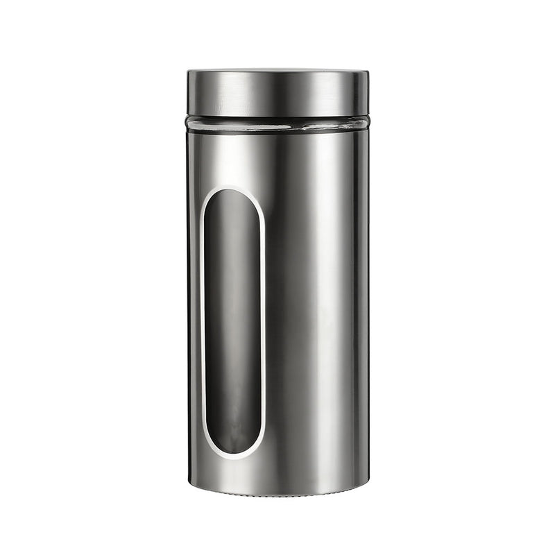 Lifeideas Set of 4 Stainless Steel Food Storage Containers