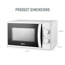 Swan 20L 700W Manual Microwave
