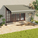 Breeins Outdoor Retractable Patio Awning For Window And Door