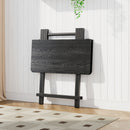 Livingandhome Folding Wooden Dining Table