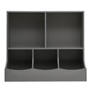 2-Tier Open Style Toys Books Storage Cabinet Organiser