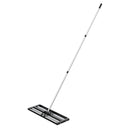 Breeins Garden Lawn Levelling Rake with Aluminium Alloy Rollers