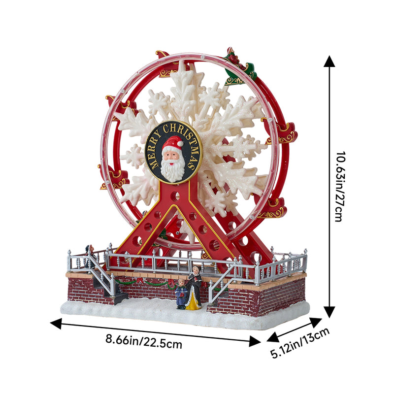 Lifeideas Christmas Ferris Wheel with Music and Lights