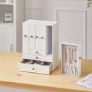 Sheonly Free Standing Faux Leather Jewellery Box