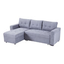 Livingandhome 3 Seat Upholstered Sofa Bed