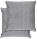 Enhanced Living Pair of Matrix Textured Cushion Covers - 43x43cm - Cases Only