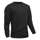 Long-Sleeved Crew Neck T-Shirt