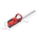 Livingandhome Rechargeable Battery-Powered Cordless Handheld Hedge Trimmer