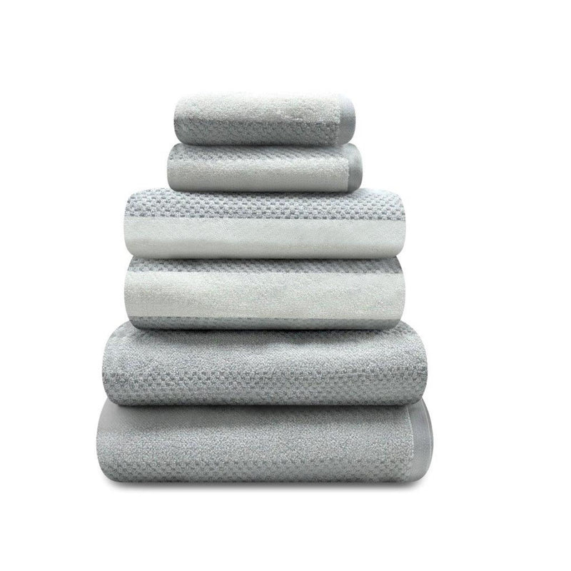 Royal Stripe Towels - Grey
