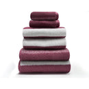 Royal Stripe Towels - Dark Pink