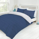Lewis's Printed Bed In A Bag - Navy Polka Dot