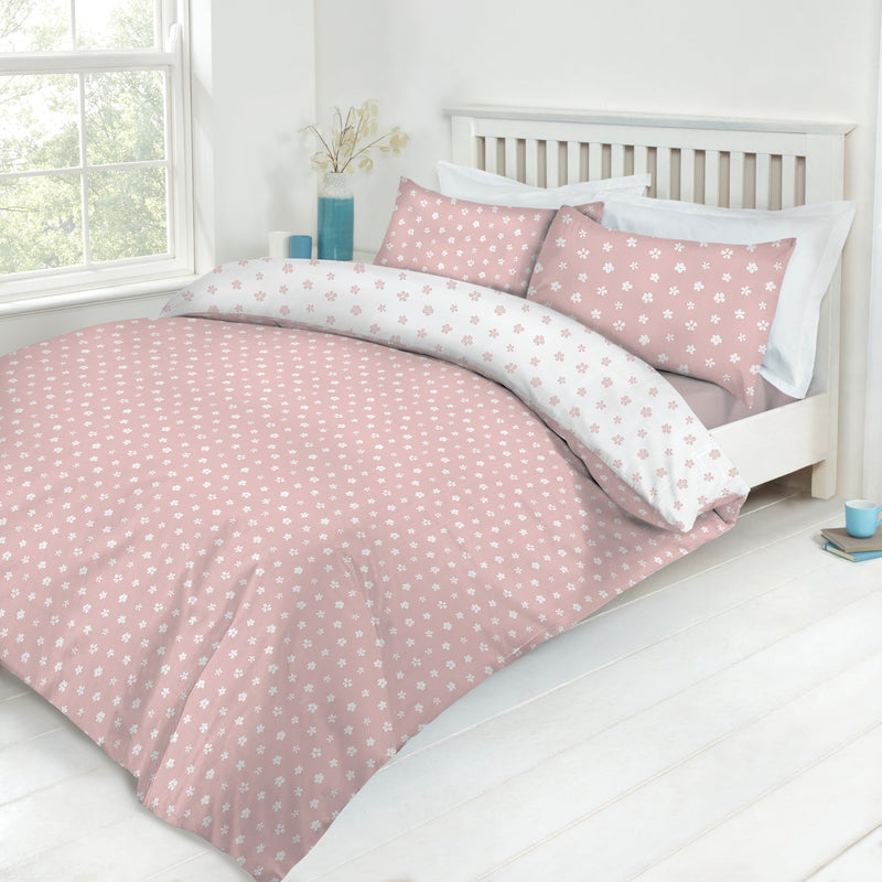 Lewis's Printed Bed In A Bag - Duck Egg Flower