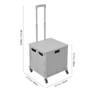 Breeins Foldable Shopping Trolley With Wheels