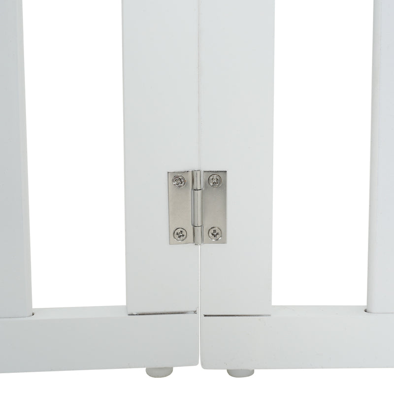 KidKid Wooden Foldable Freestanding 4 Panel Pet Gate