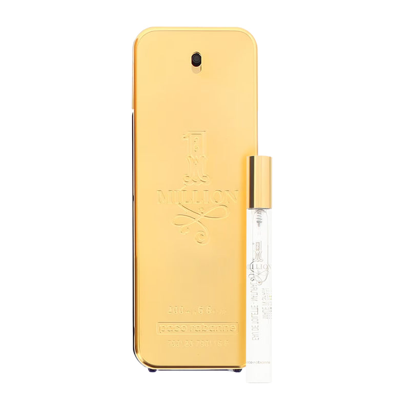 Paco Rabanne 1 Million 2 Piece Gift Set: Eau De Toilette 200ml - Eau De Toilette