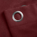 Velvet Chenille Unlined Ring Top Curtains