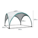 Breeins 3x3m Outdoor Canopy
