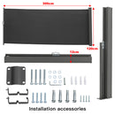 Garden Sanctuary 300cm Outdoor Patio Retractable Side Awning Balcony Sunshade Blind