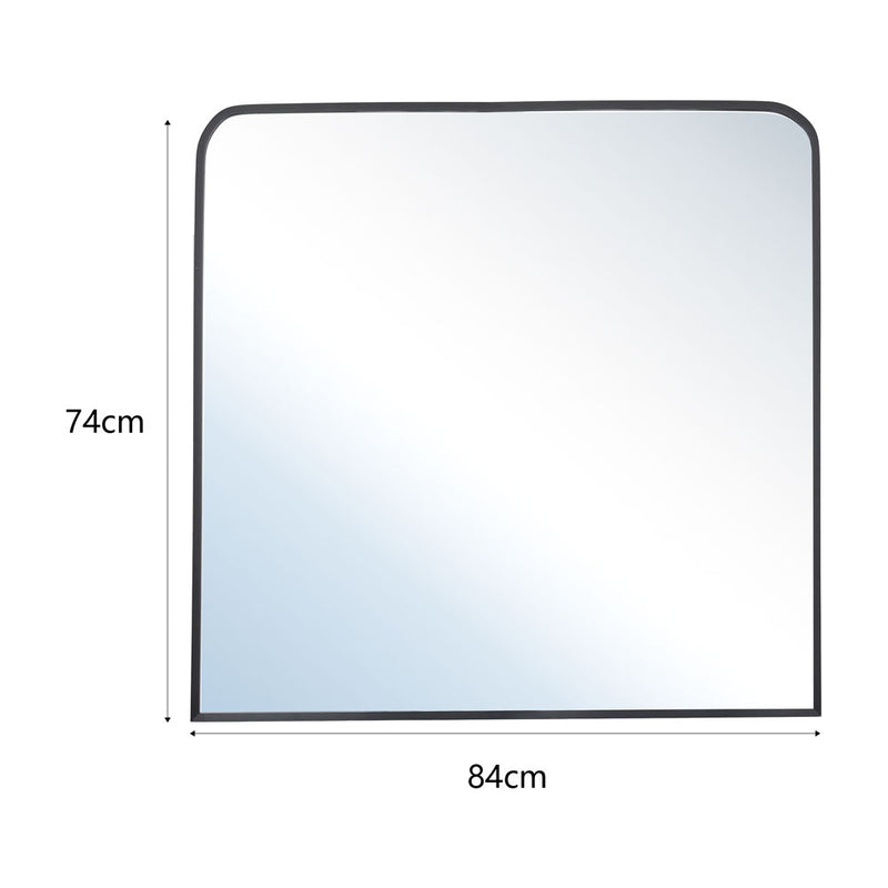 Livingandhome Contemporary Arched Wall Mirror