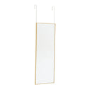 Livingandhome Metal Frame Over the Door Full Length Mirror