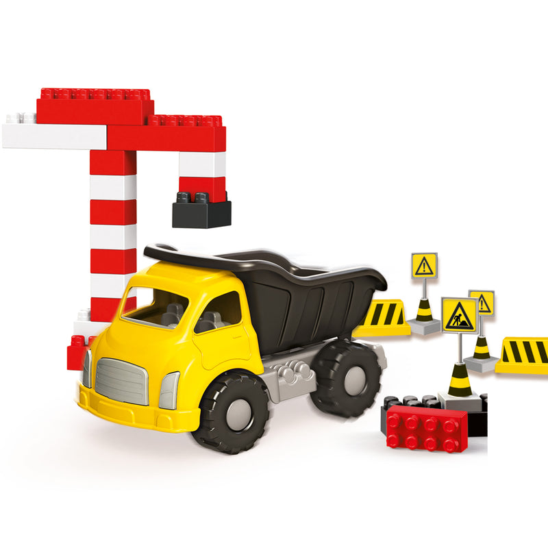 Jumbo Truck With Blocks 40 Pcs