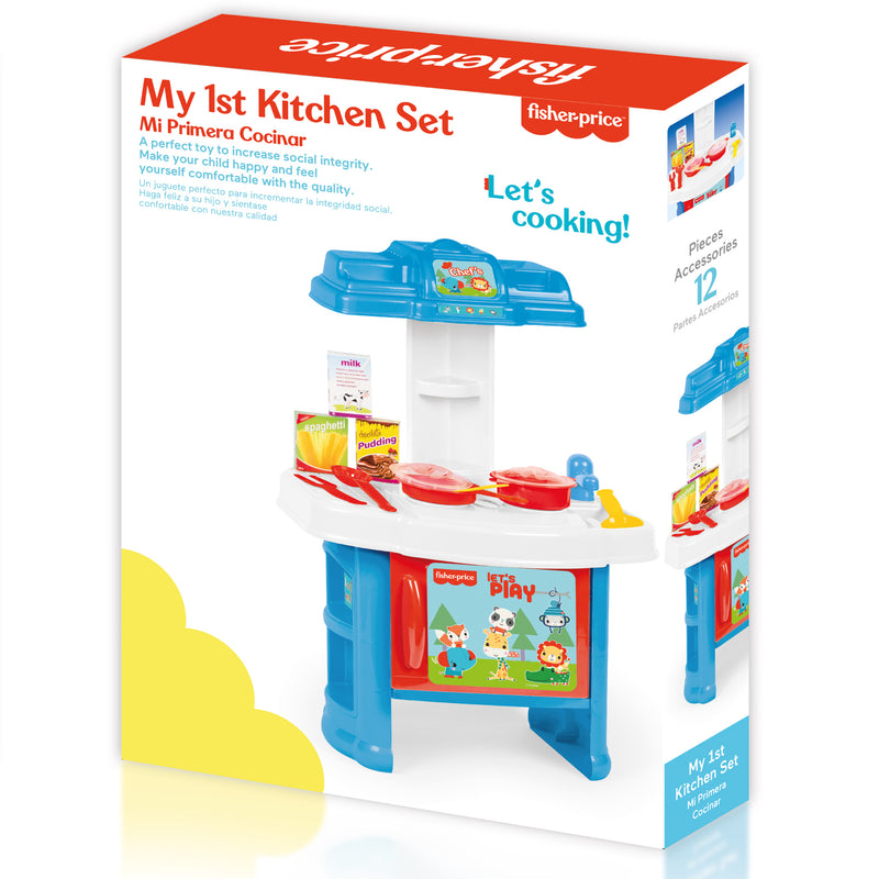 Fisherprice My First Kitchen Set 12 Pc Accessories