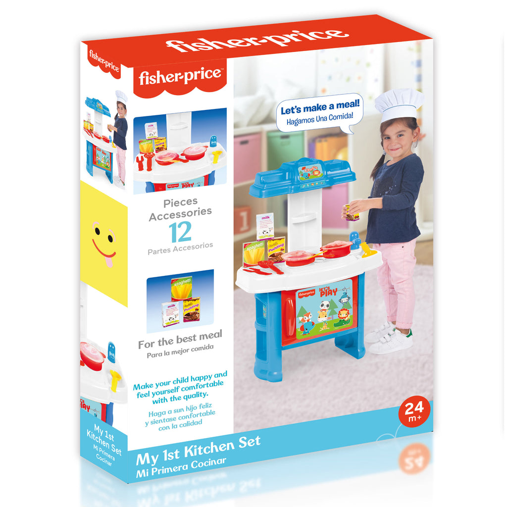 My First Kitchen Fisherprice My First Kitchen Set 12 Pc Accessories