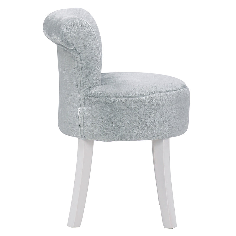 Livingandhome Modern Vanity Chair with Plush Upholstery