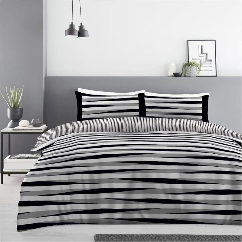 Margot Super Dreamer Printed Complete Bedding Set - Black