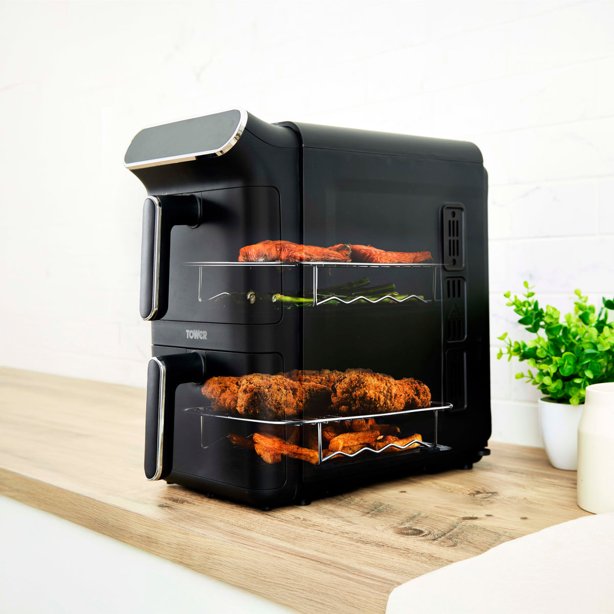 良品 ショップジャパン AirWave Fryer TXG-DS11 2014年製 中古 Shop