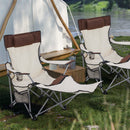 Breeins Foldable Reclining Camping Chair with Footrest