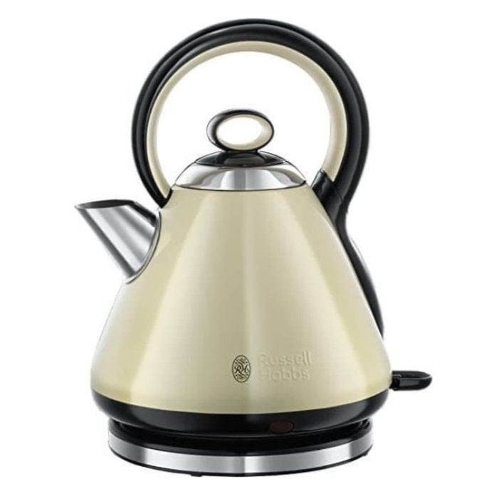 Russell Hobbs Legacy 1.7L 3KW Pyramid Kettle - Cream
