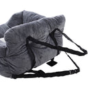 KidKid Cozy Dog Car Seat with Storage Pocket