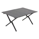Breeins 90cm/120cm Portable Folding Camping Table with 4 or 6 Chairs