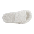 Open Toe Plush Cotton Slippers