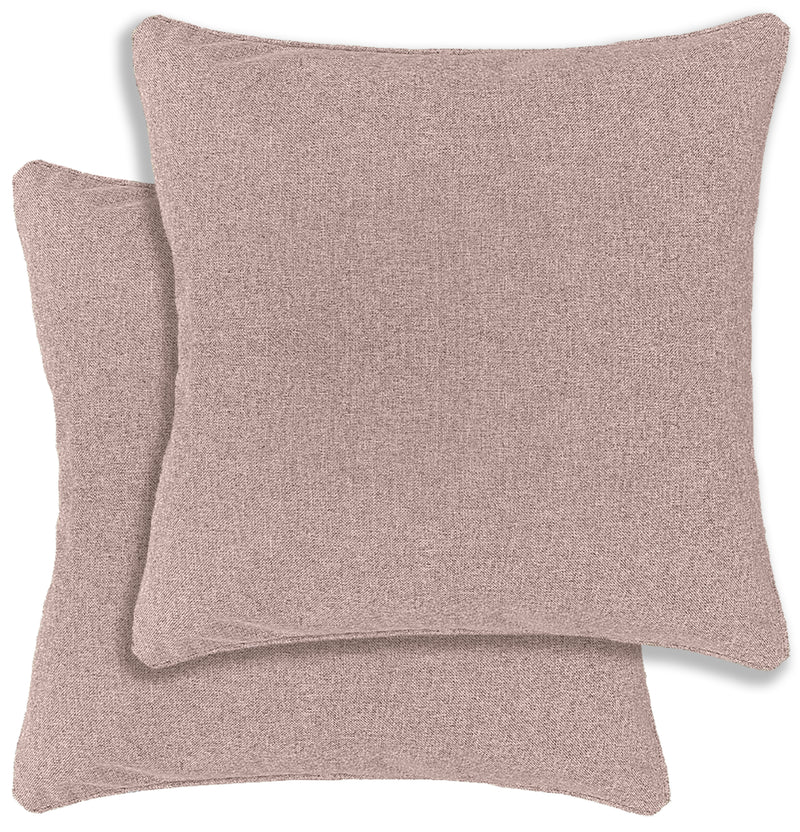 Enhanced Living Austin/Dallas Textured Pair of Cushion Covers - 43x43cm