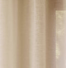 Rhodes Natural Linen-Look Sheer Voile Panels Pair