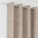 Enhanced Living Knightsbridge 100% Blackout, Thermal Sand Curtains with Eyelet Header - Pair