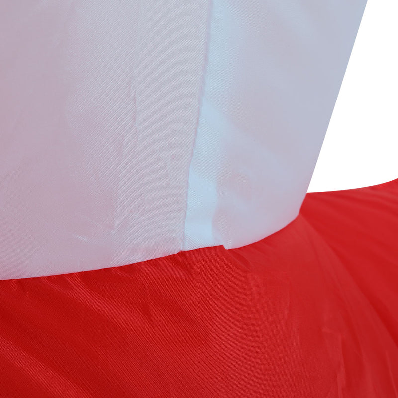 Lifeideas Inflatable Santa Claus Christmas Yard Decoration with LED