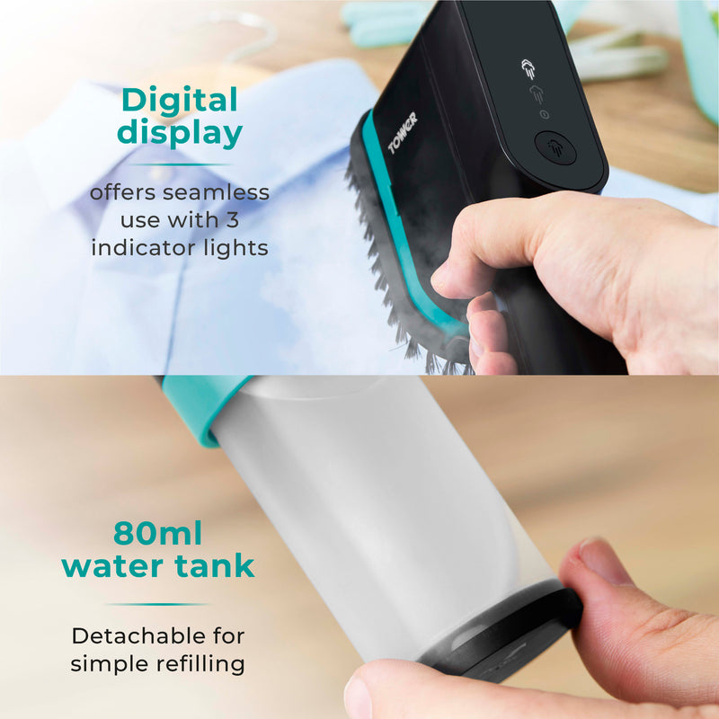 Tower 1400W Digital Garment Steamer