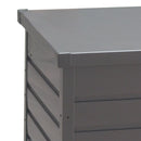 Garden Sanctuary 350L Metal Outdoor Garden Storage Box Lockable