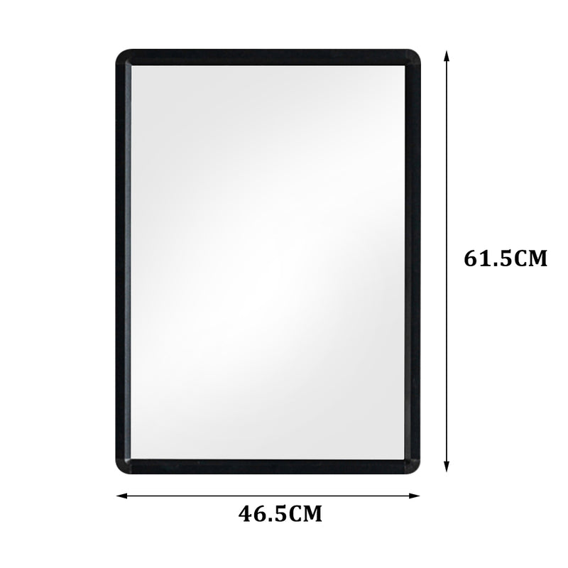 Livingandhome Rectangular Aluminum Alloy Frame Wall Mirror