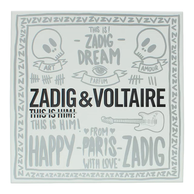 Zadig & Voltaire This Is Him! 2 Piece Gift Set: Eau de Toilette 50ml - Shower Gel 50ml