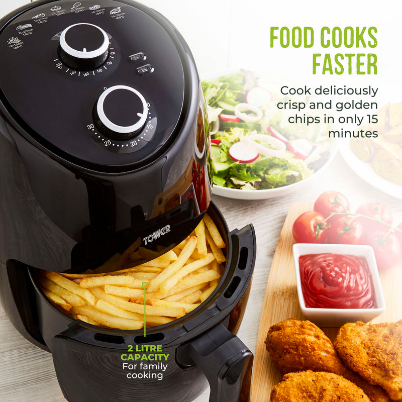 Tower 2L Manual Airfryer